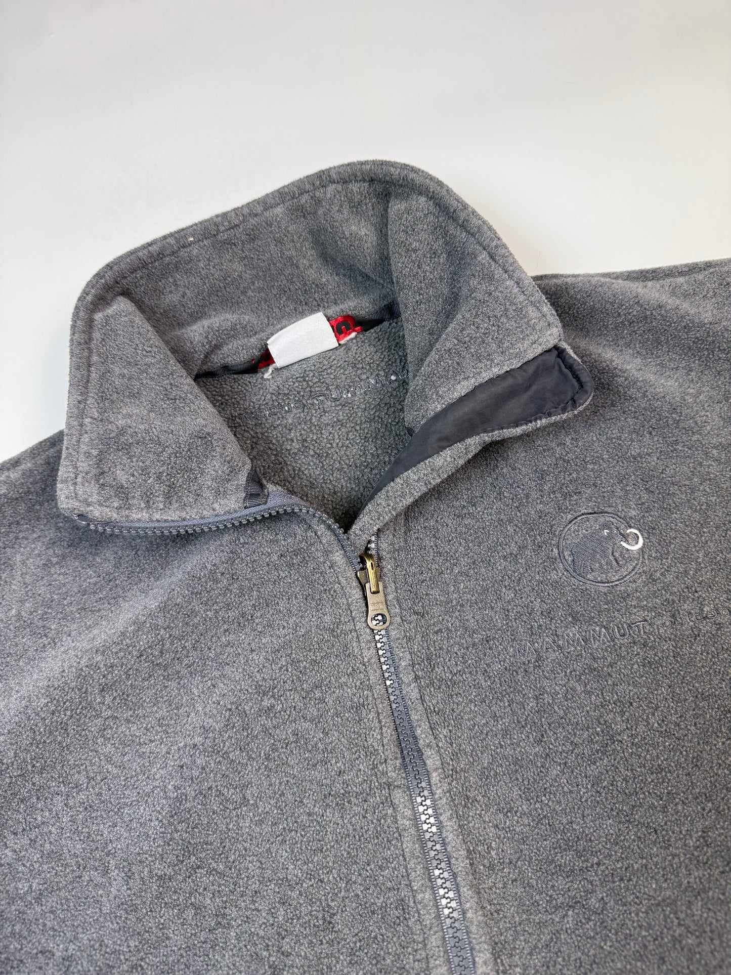 Mammut full zip fleece vest (L)