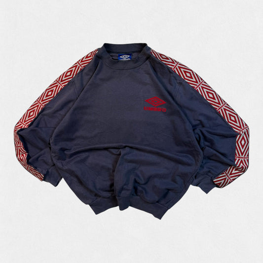 Vintage 90s Umbro side stripe sweatshirt (M)