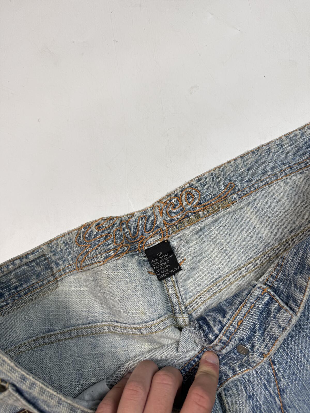 Vintage Y2K Enyce baggy hip hop jorts (W38)