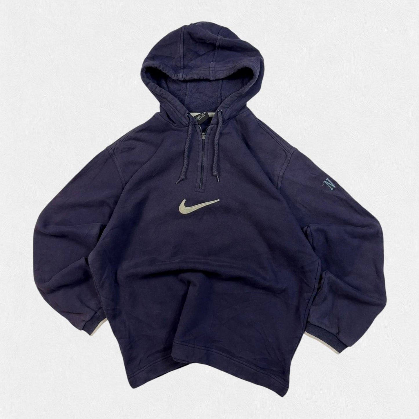 Vintage 90s Nike centre swoosh hoodie (M)