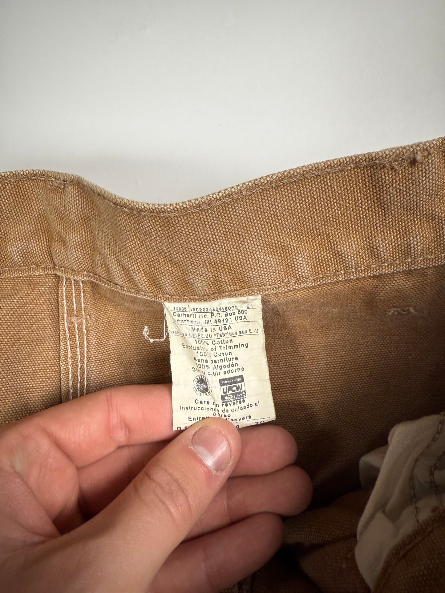 Vintage Carhartt baggy carpenter pants (W34)