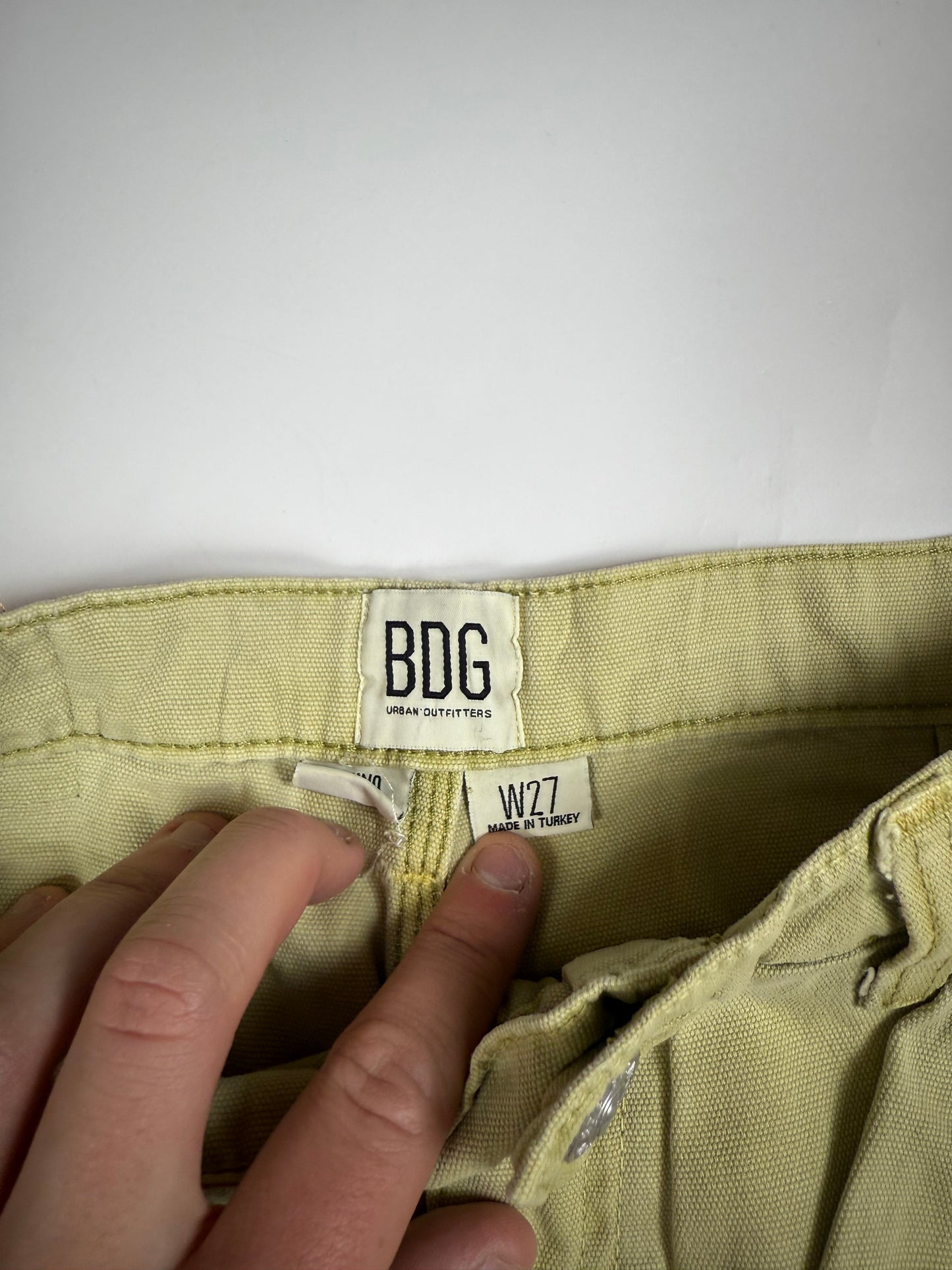 BDG baggy double knee carpenter pants (W27)