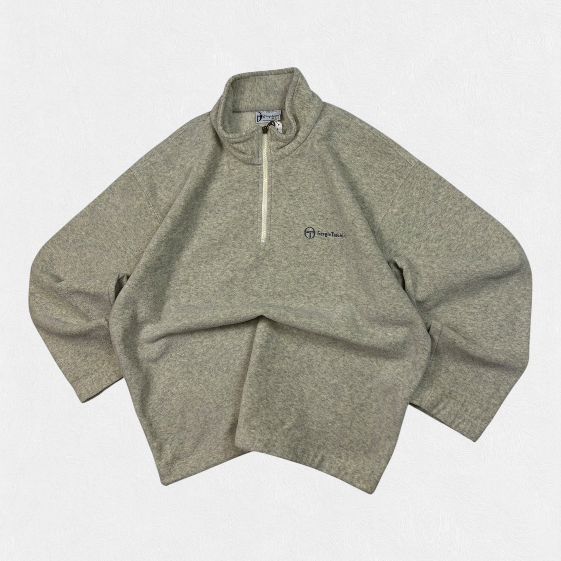 Vintage Sergio Tacchini quarter zip fleece (XL)