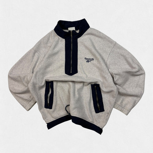 Vintage 90s Reebok quarter zip fleece (XL)