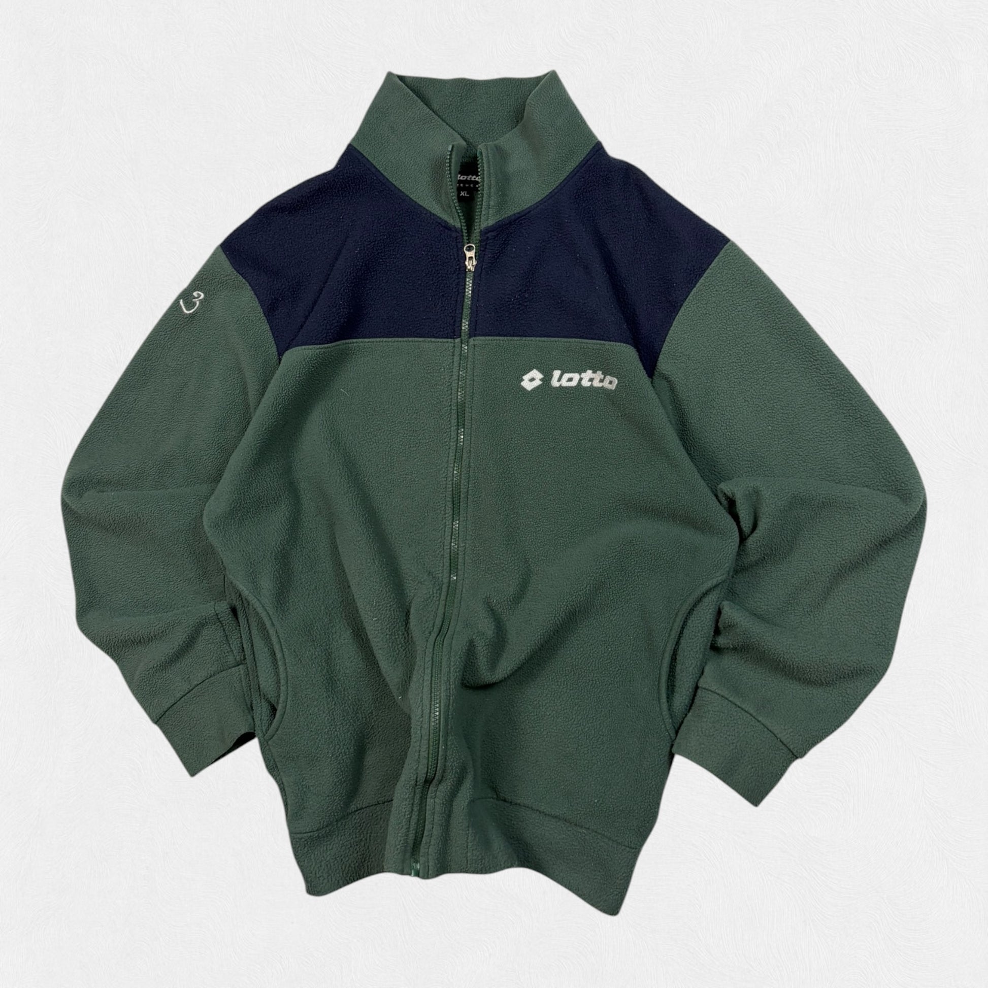 Vintage Lotto zip up fleece (XL)