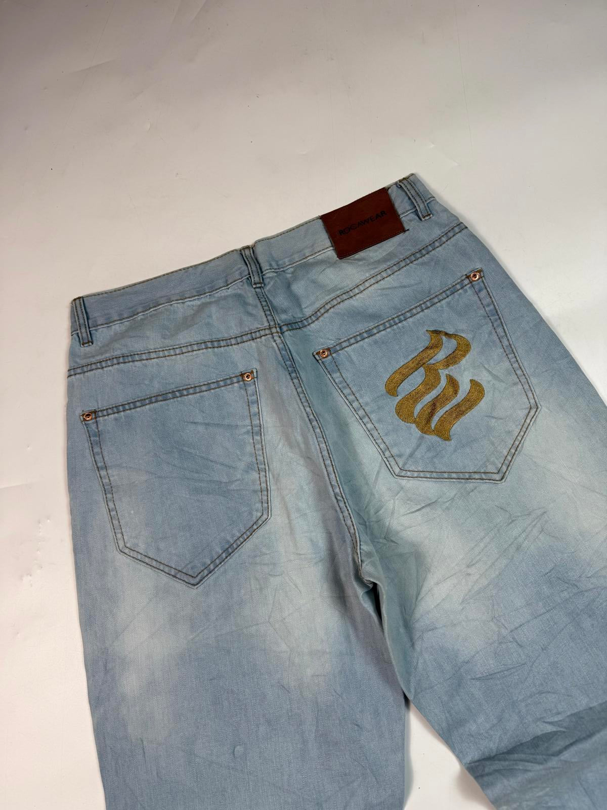 Vintage Rocawear baggy hip hop Jeans (W34)