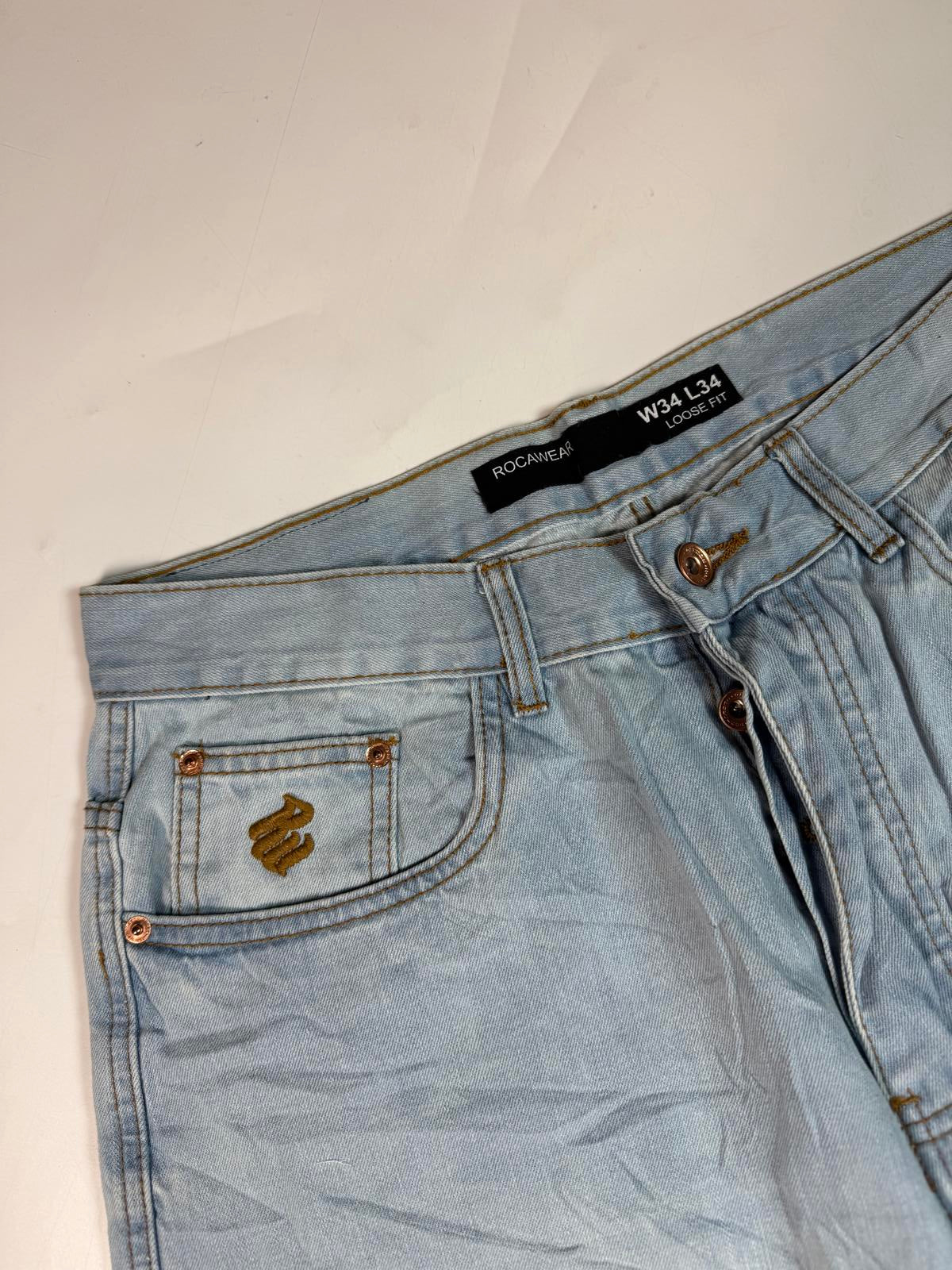 Vintage Rocawear baggy hip hop Jeans (W34)