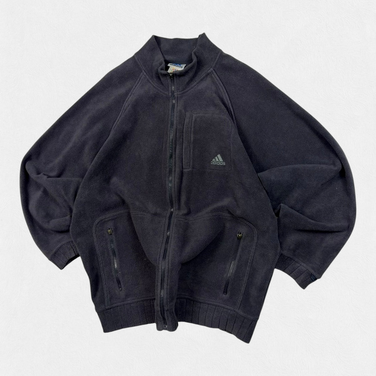 Vintage Adidas full zip fleece (XL)
