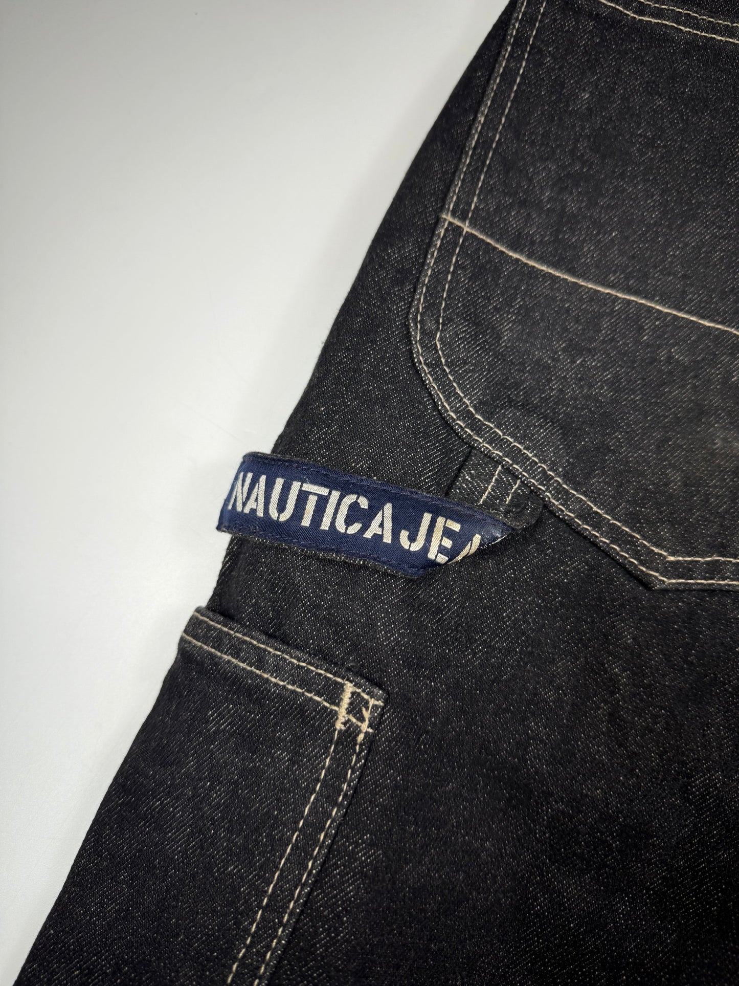 Vintage Nautica Jeans raw carpenter denim jeans (W40)