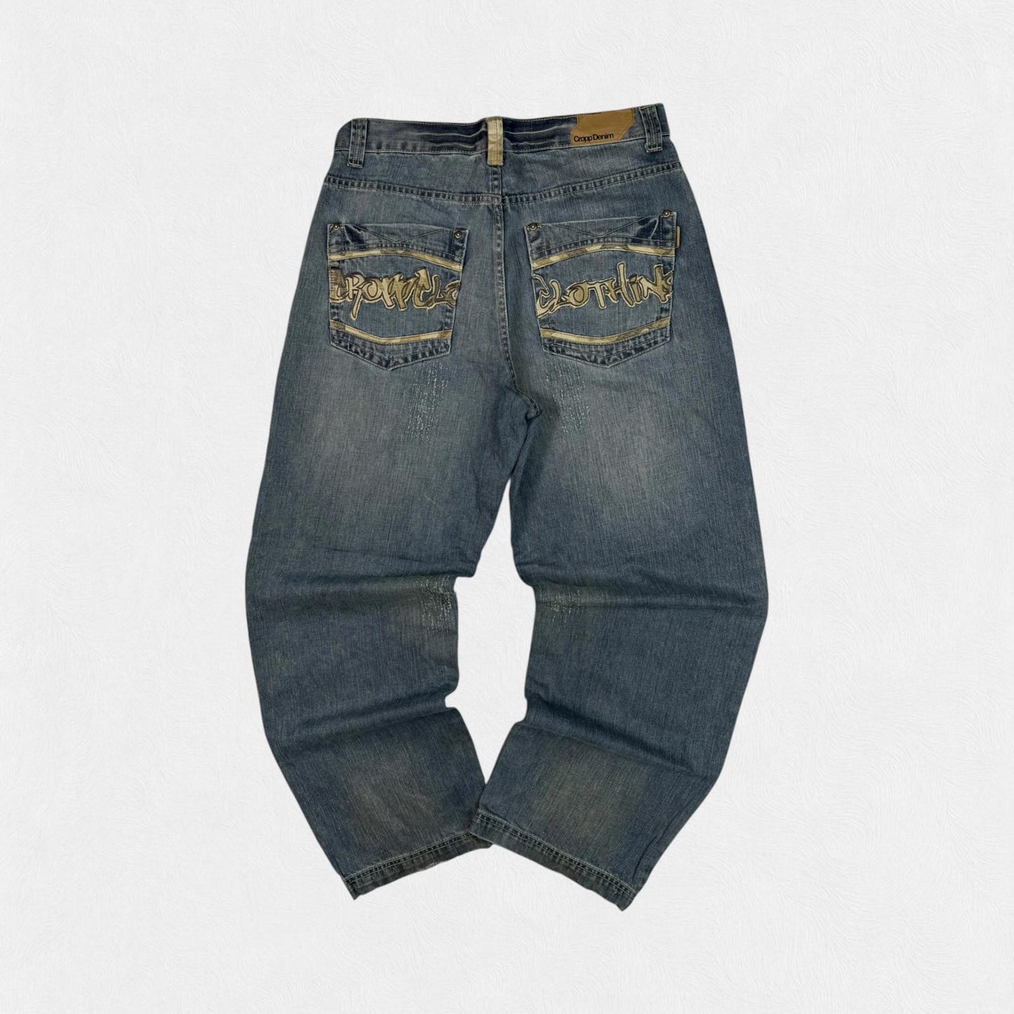 Vintage Y2K hip hop baggy jeans (W36)