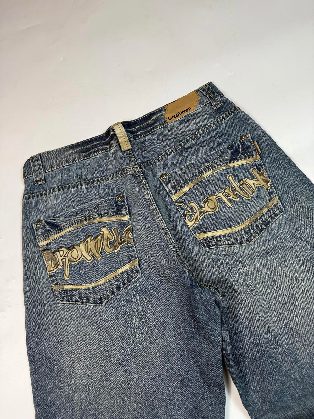 Vintage Y2K hip hop baggy jeans (W36)