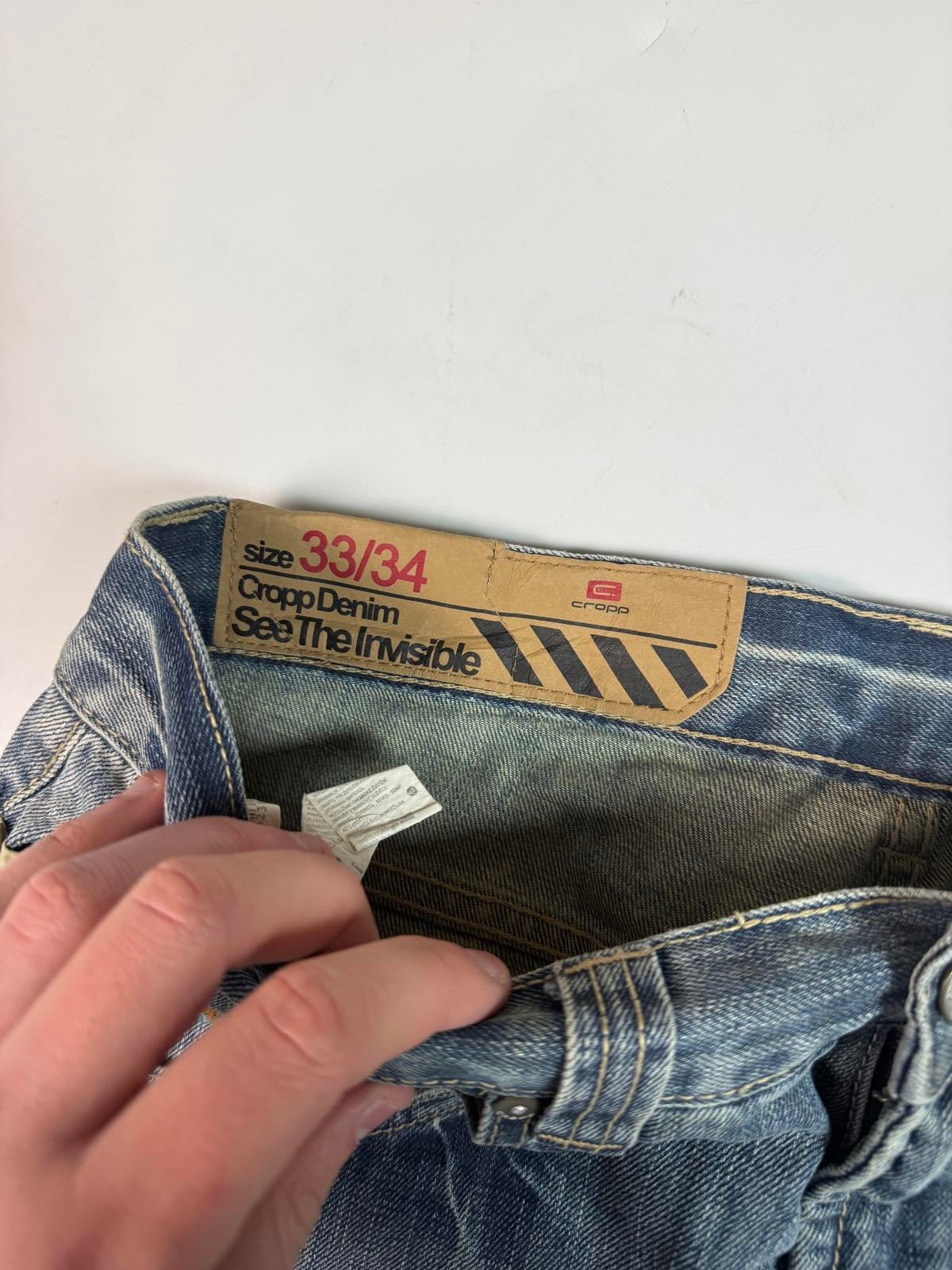 Vintage Y2K hip hop baggy jeans (W36)