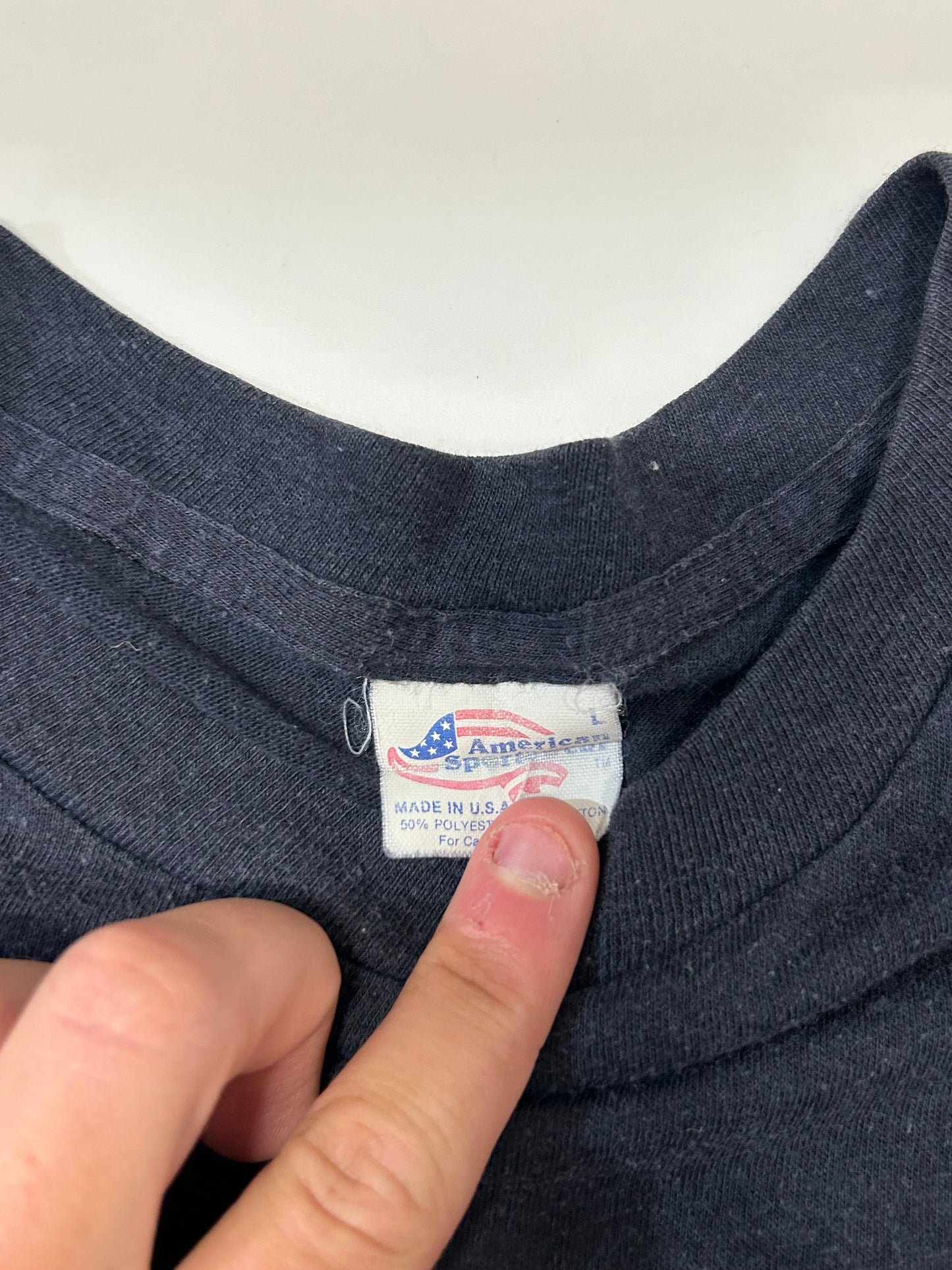 Vintage Single stitch central division tee (L)