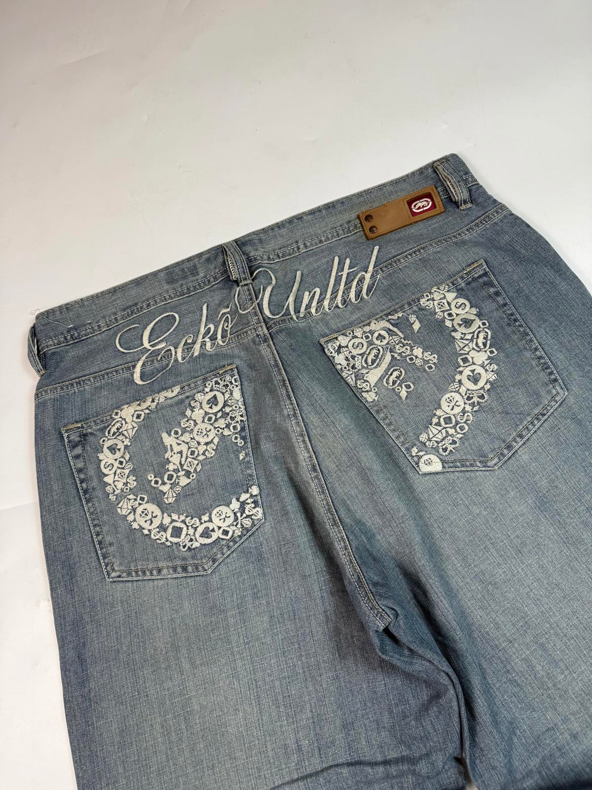 Vintage Ecko Unltd baggy hip hop Jeans (W40)