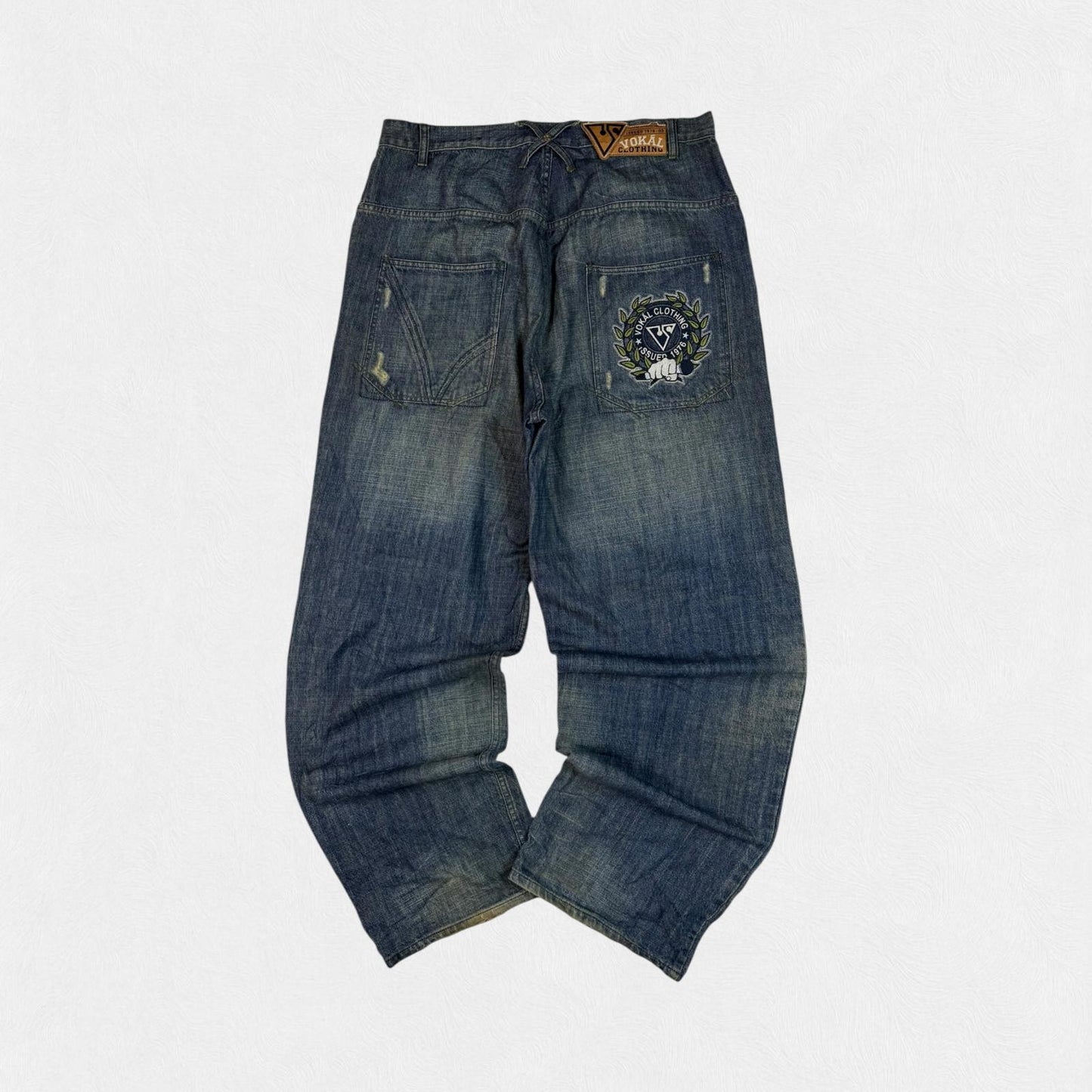 Vintage Y2K baggy hip hop Jeans (W36)