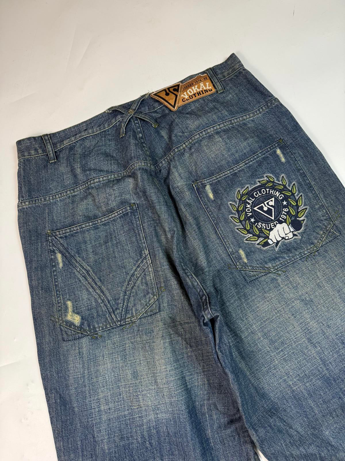 Vintage Y2K baggy hip hop Jeans (W36)