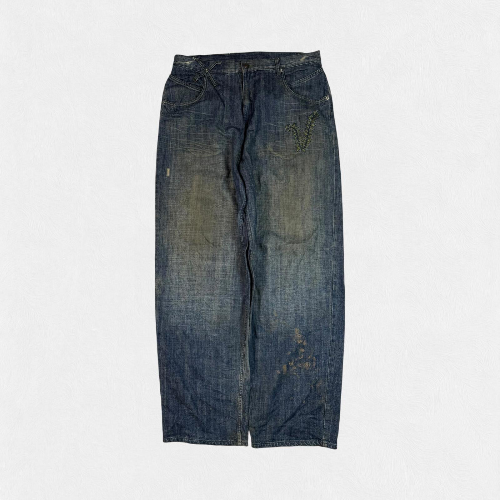 Vintage Y2K baggy hip hop Jeans (W36)