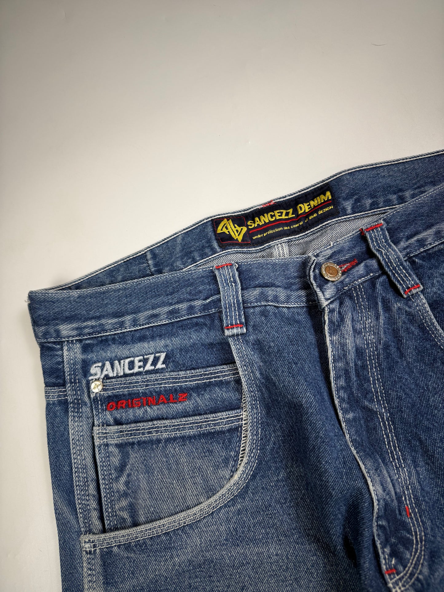 Vintage Y2K Hip Hop baggy carpenter jeans (W34)