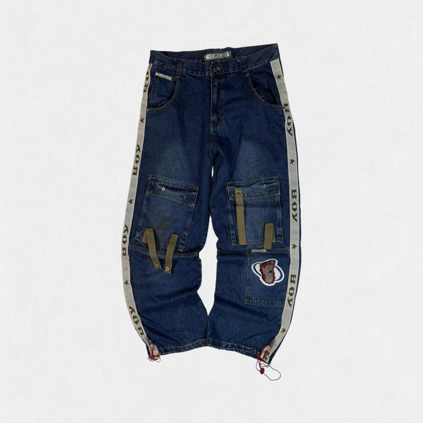Vintage Y2K Japanese baggy hip hop Jeans (W36)