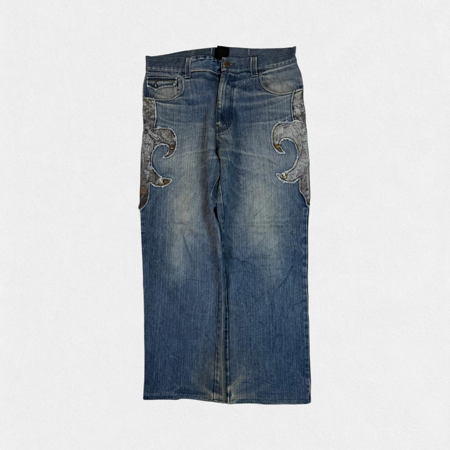 Vintage Y2K baggy hip hop Jeans (W36)