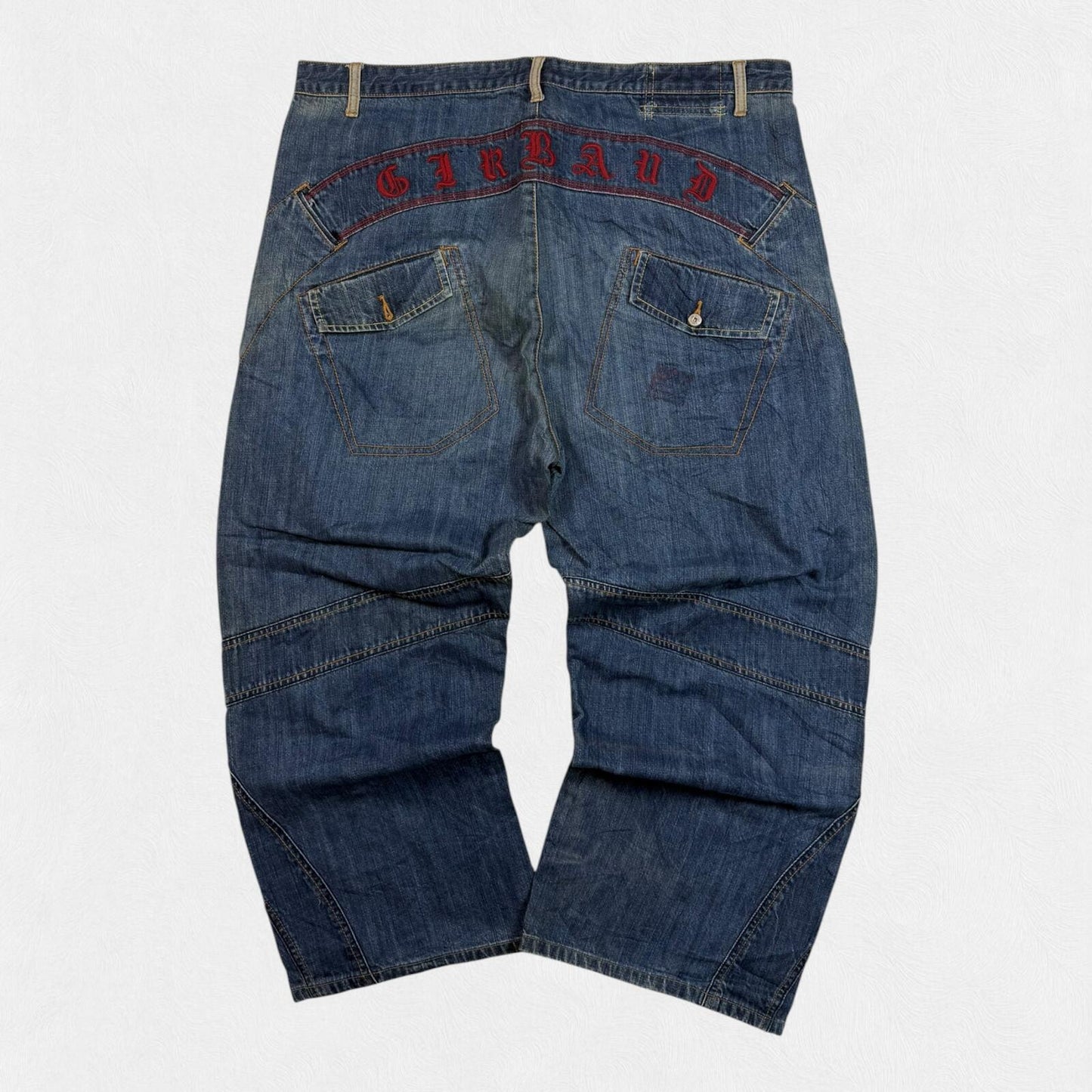 Vintage Marithe Francois Girbaud baggy hip hop jeans (W40)
