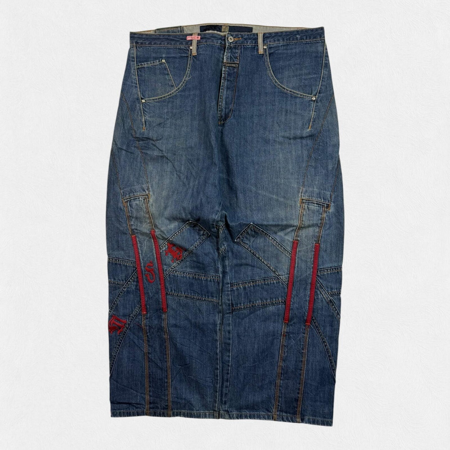 Vintage Marithe Francois Girbaud baggy hip hop jeans (W40)