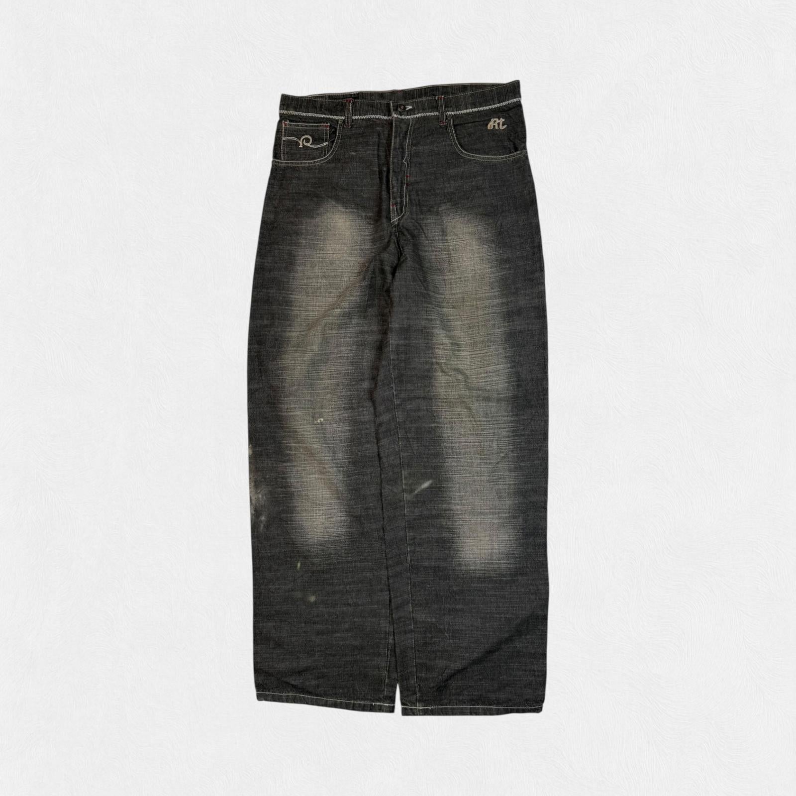 Vintage Y2K baggy hip hop Jeans (W36)