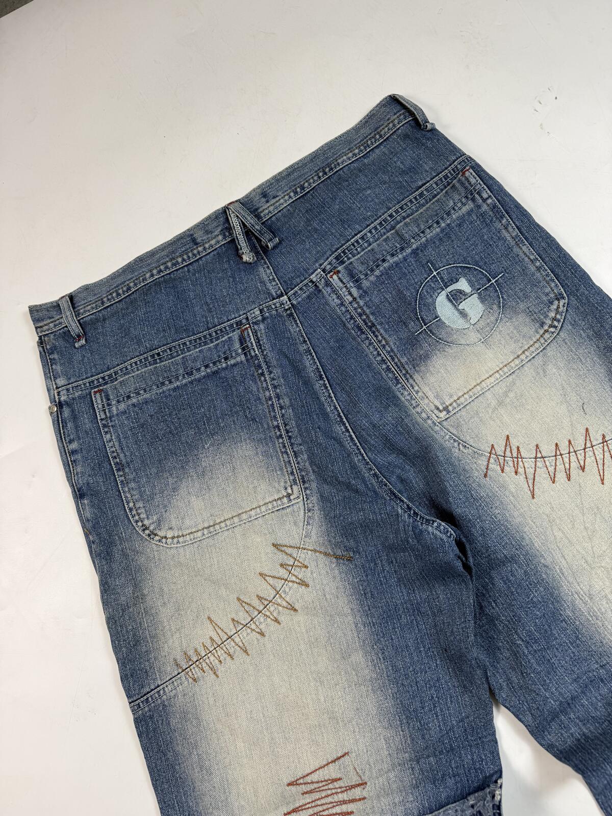 Vintage Y2K baggy hip hop jeans (W36)