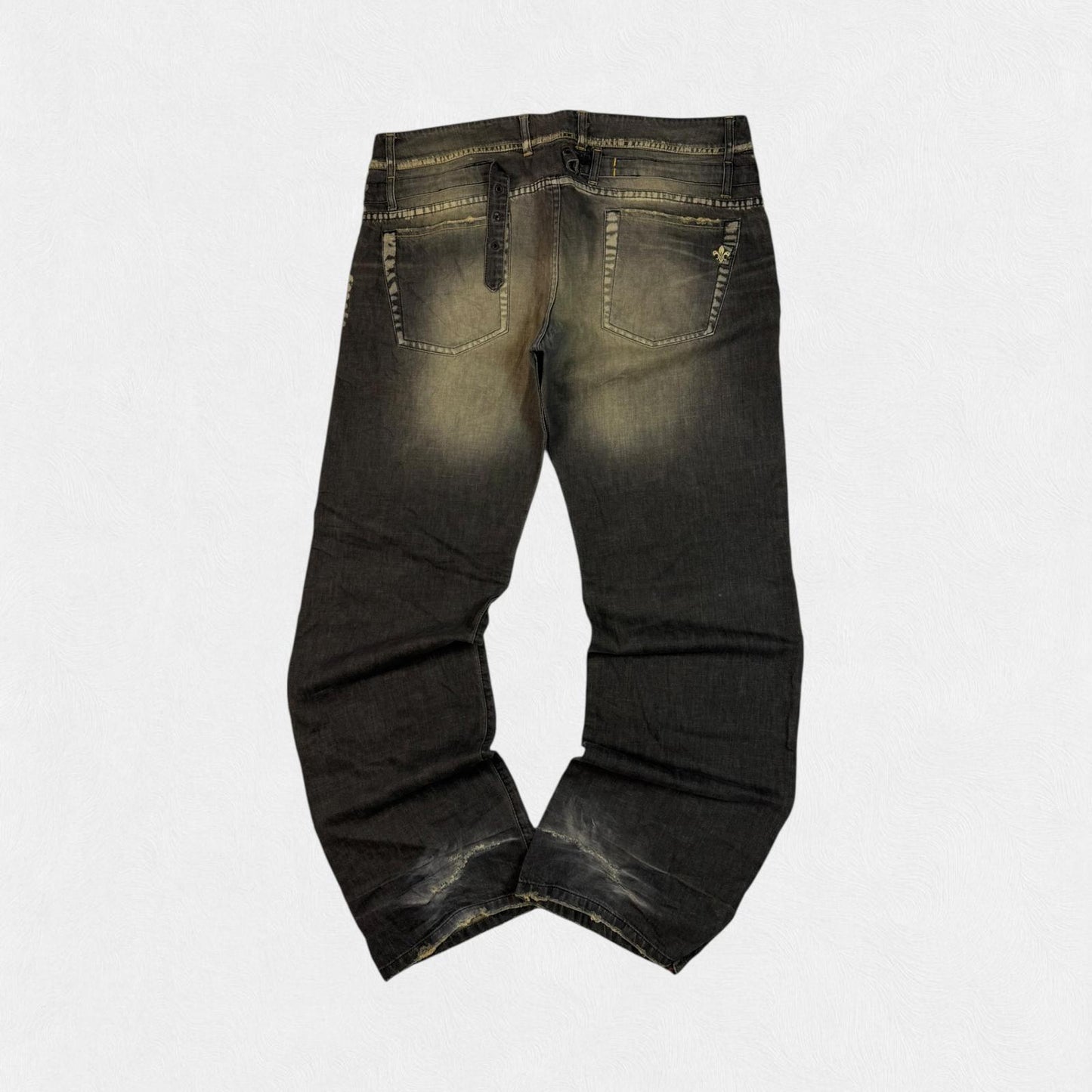 Vintage Y2K baggy hip hop Jeans (W38)