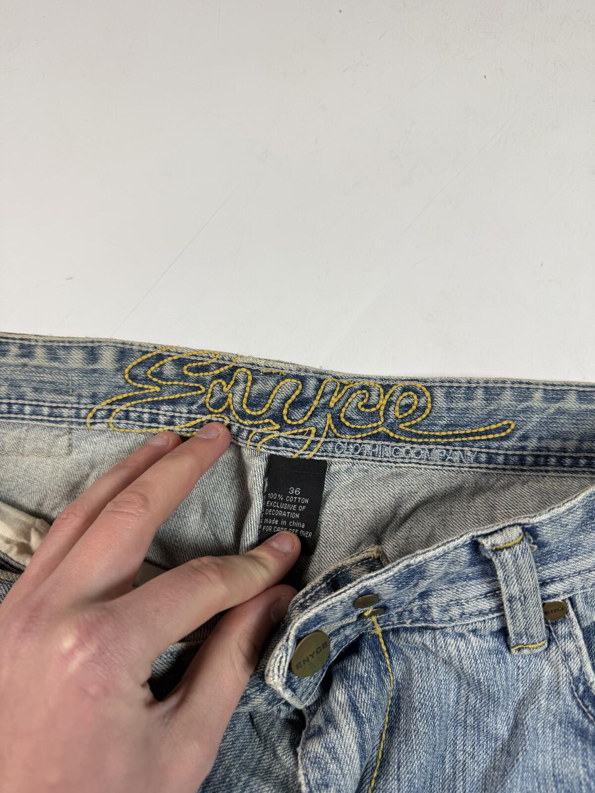 Vintage Enyce baggy hip hop jeans (W36)