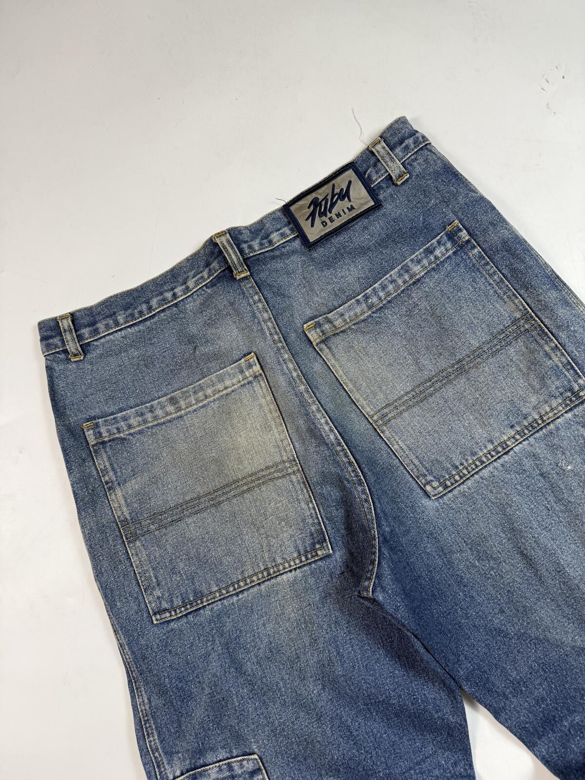 Vintage Fubu baggy hip hop jeans (W36)