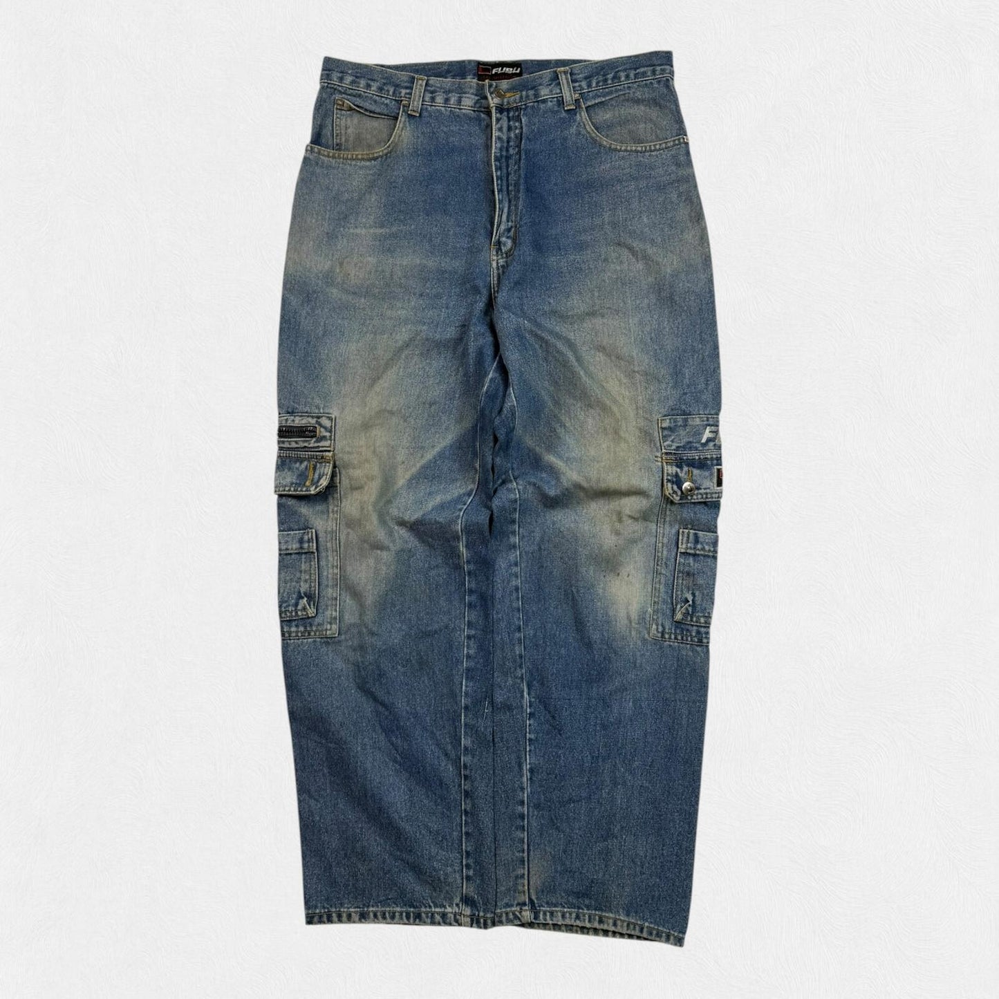 Vintage Fubu baggy hip hop jeans (W36)
