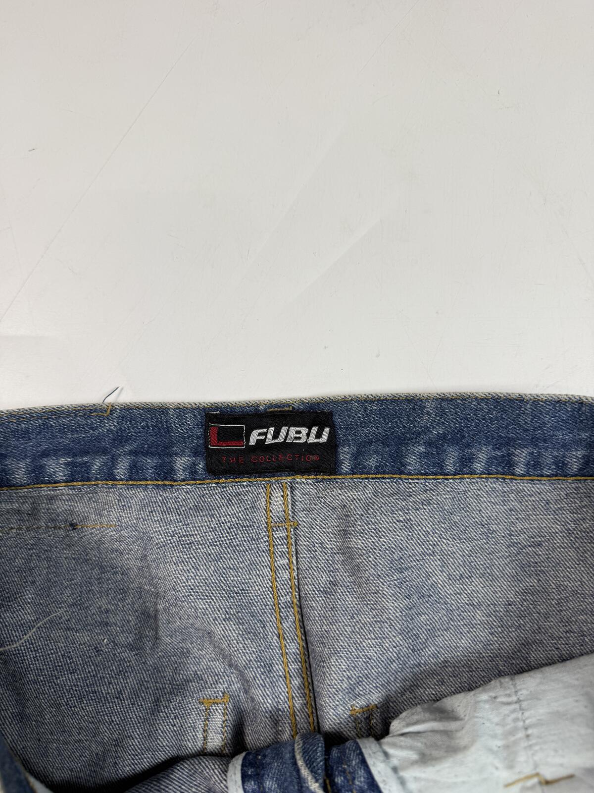 Vintage Fubu baggy hip hop jeans (W36)