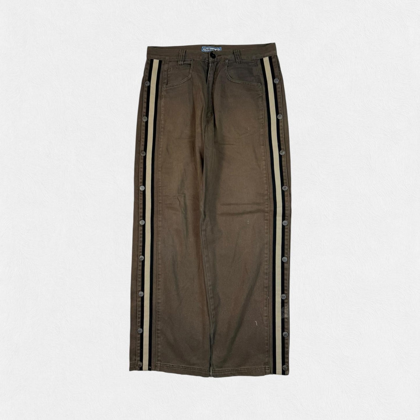 Vintage Y2K Fishbone baggy hip hop pants (W32)