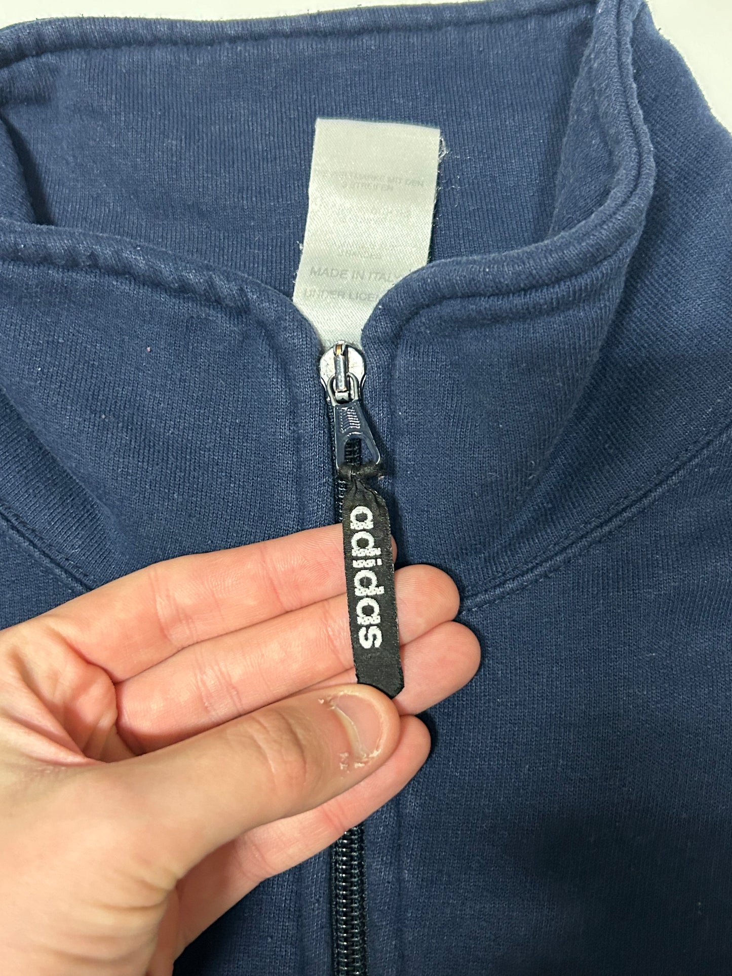 Vintage 90s Adidas full zip sweatshirt (M)