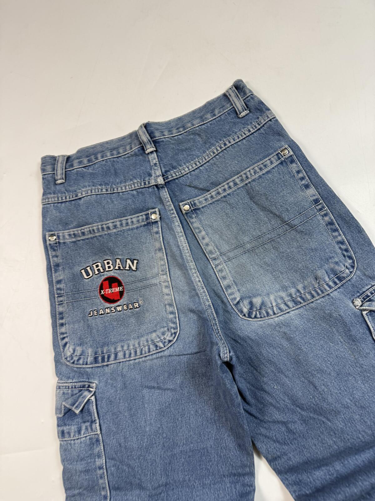 Vintage Y2K baggy carpenter hip hop jeans (W30)