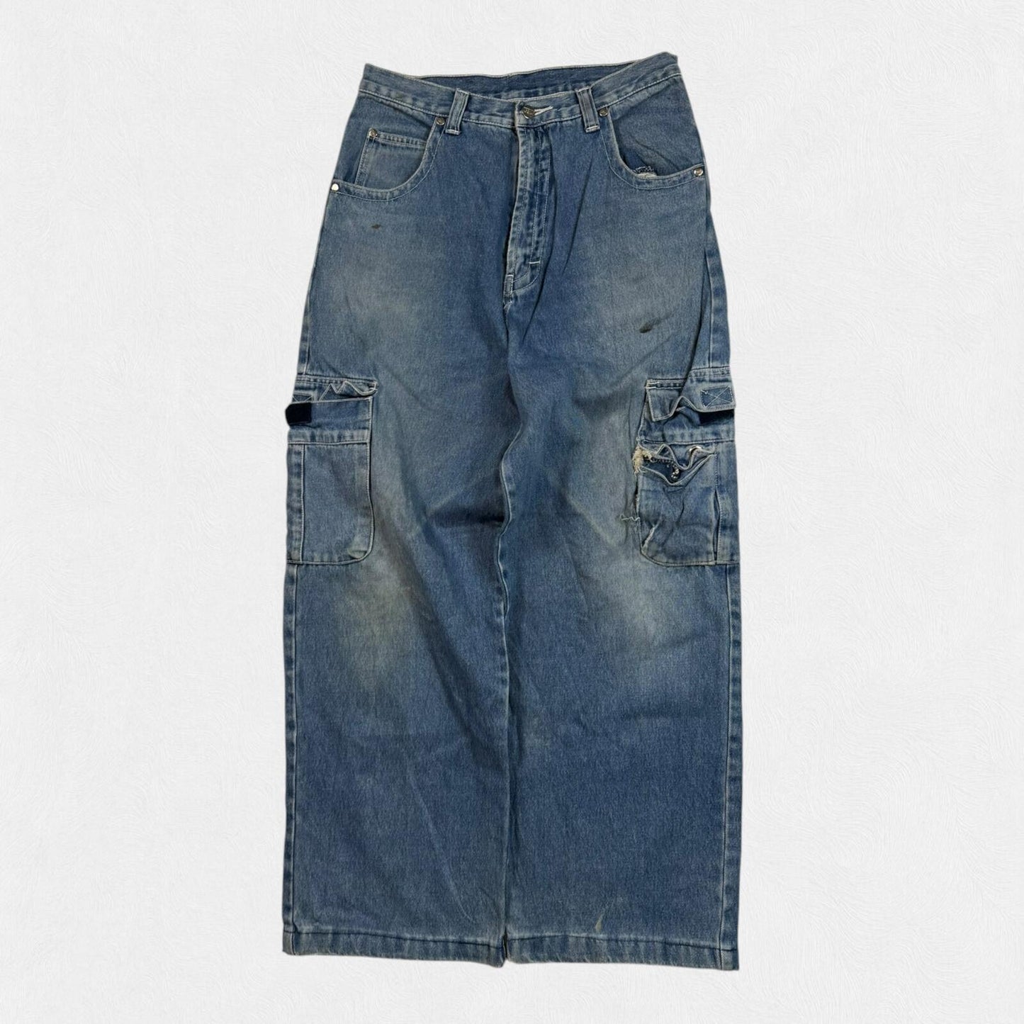 Vintage Y2K baggy carpenter hip hop jeans (W30)