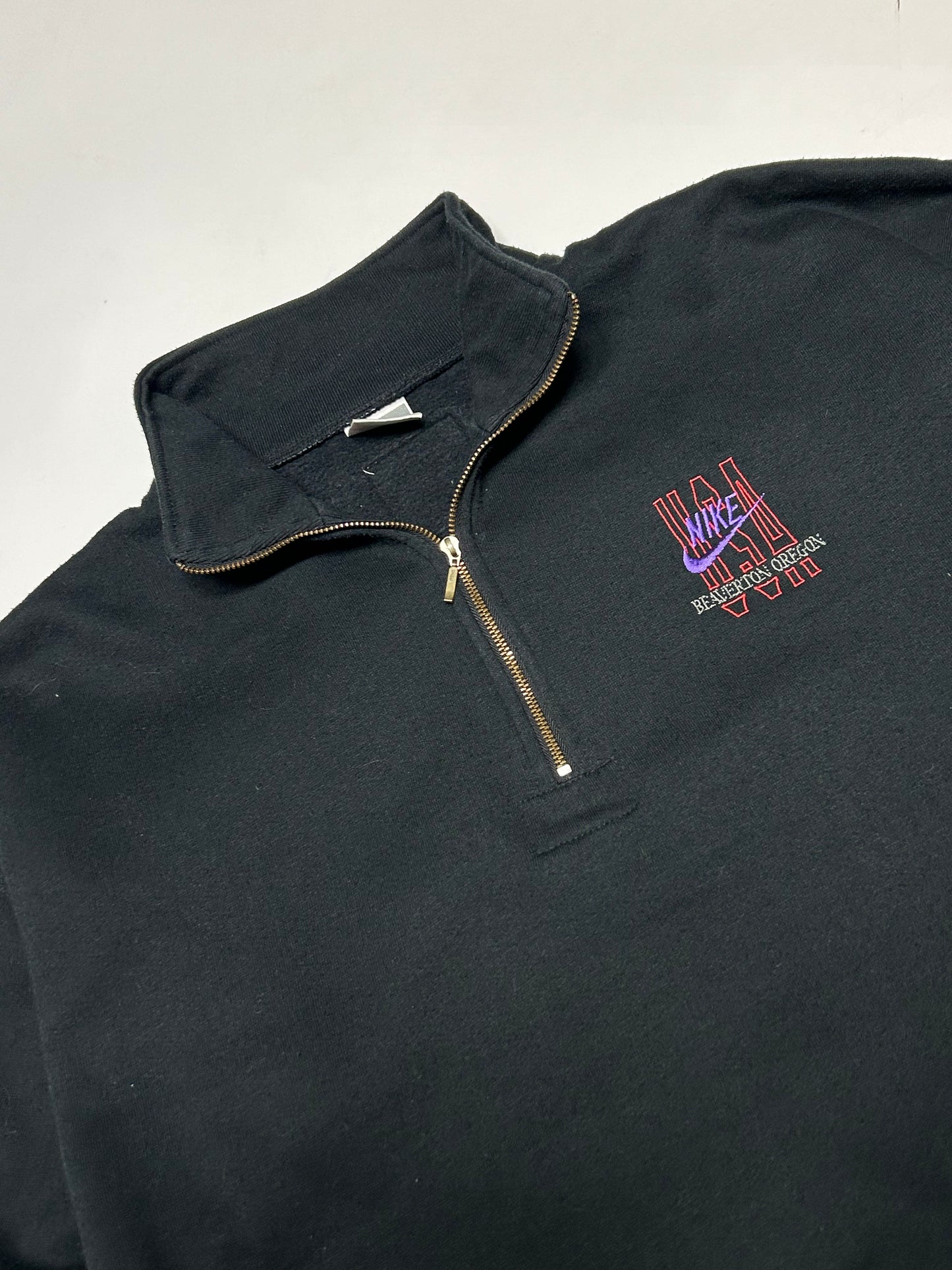 Vintage 80s Nike quarter zip sweatshirt (XL)