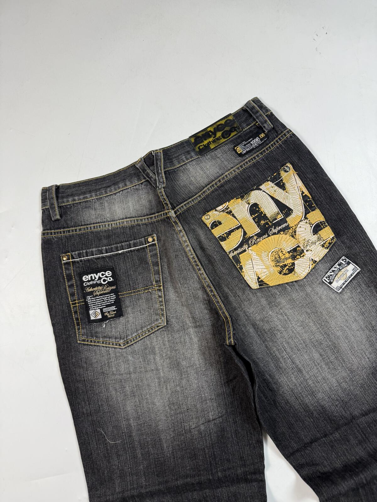 Vintage Y2K Enyce baggy hip hop jeans (W34)