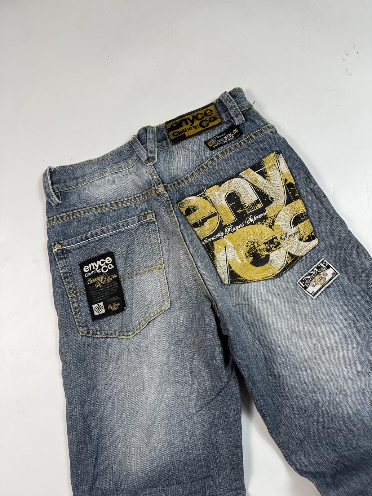 Vintage Y2K Enyce baggy hip hop jeans (W30)