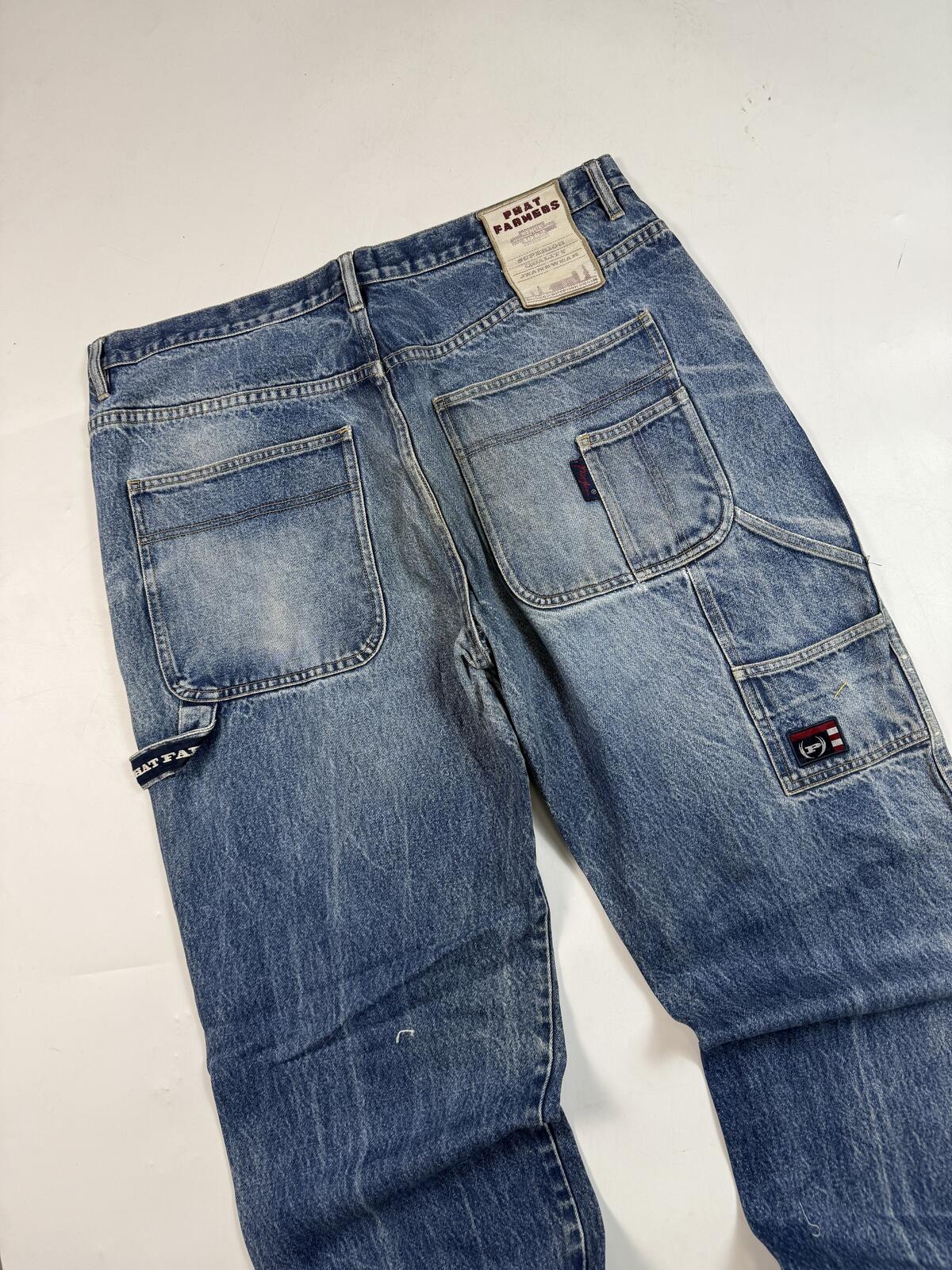 Vintage Phat Farm baggy hip hop carpenter jeans (W40)