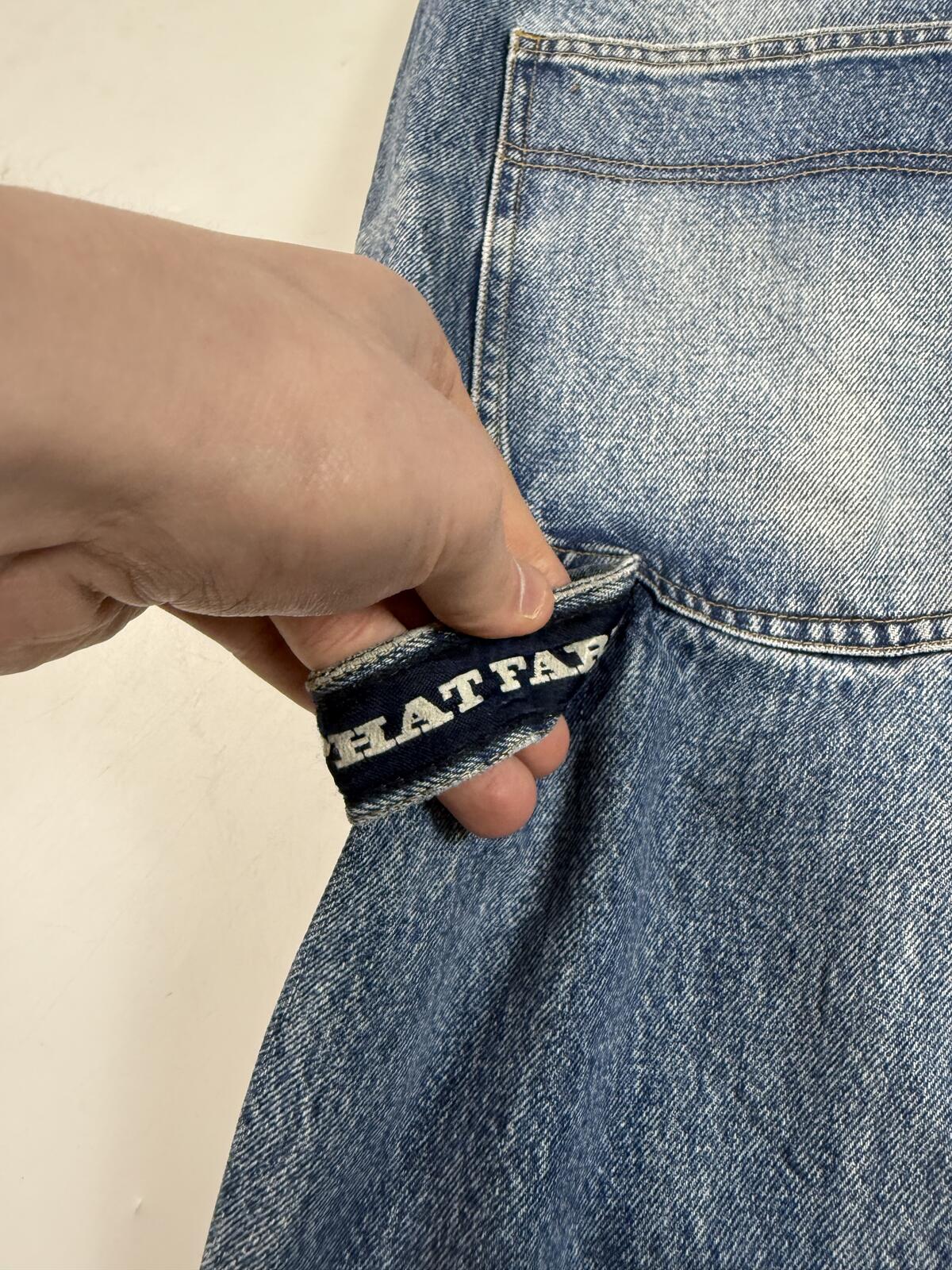 Vintage Phat Farm baggy hip hop carpenter jeans (W40)