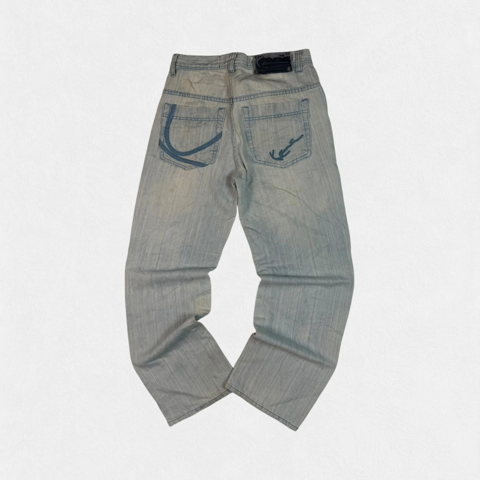 Vintage Y2K Karl Kani baggy hip hop Jeans (W30)