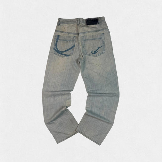 Vintage Y2K Karl Kani baggy hip hop Jeans (W30)