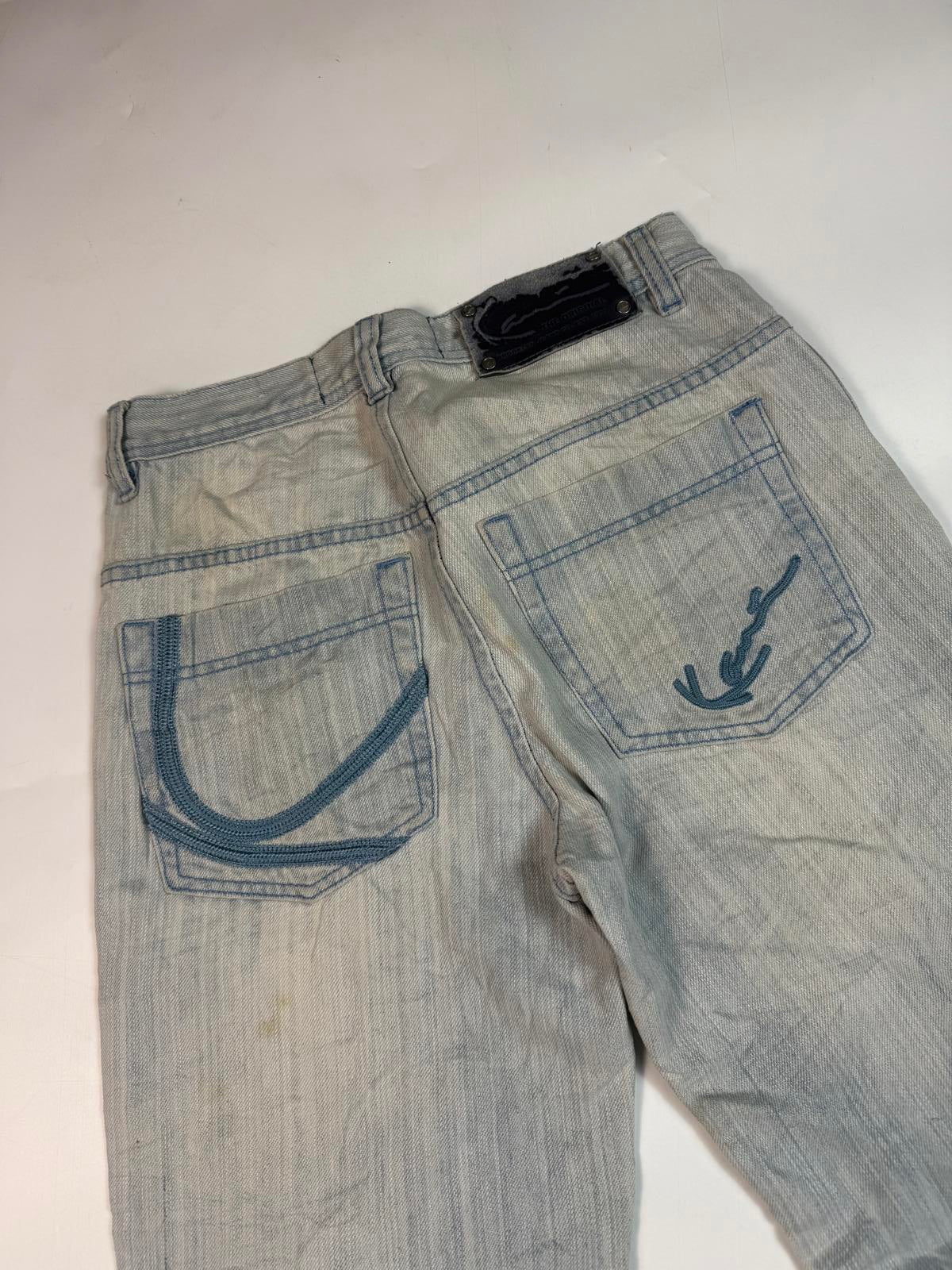 Vintage Y2K Karl Kani baggy hip hop Jeans (W30)