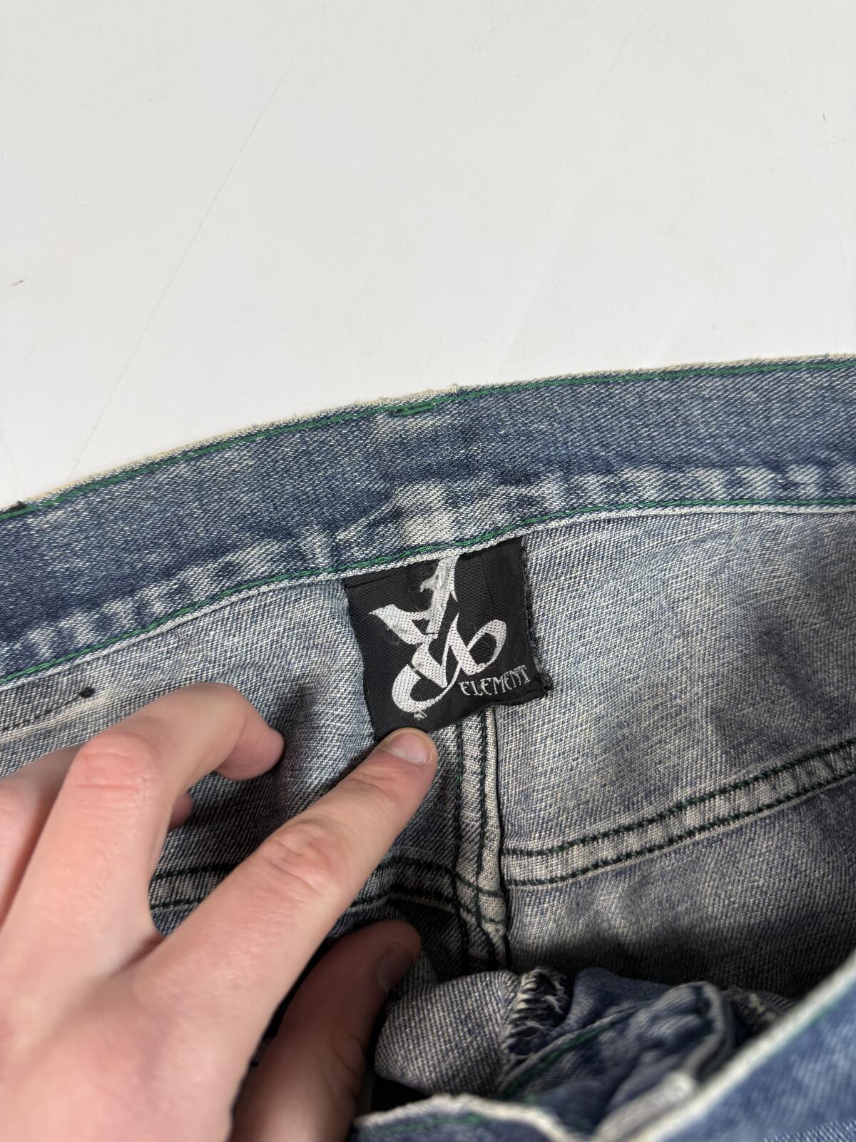 Vintage Y2K Element baggy hip hop jeans (W38)