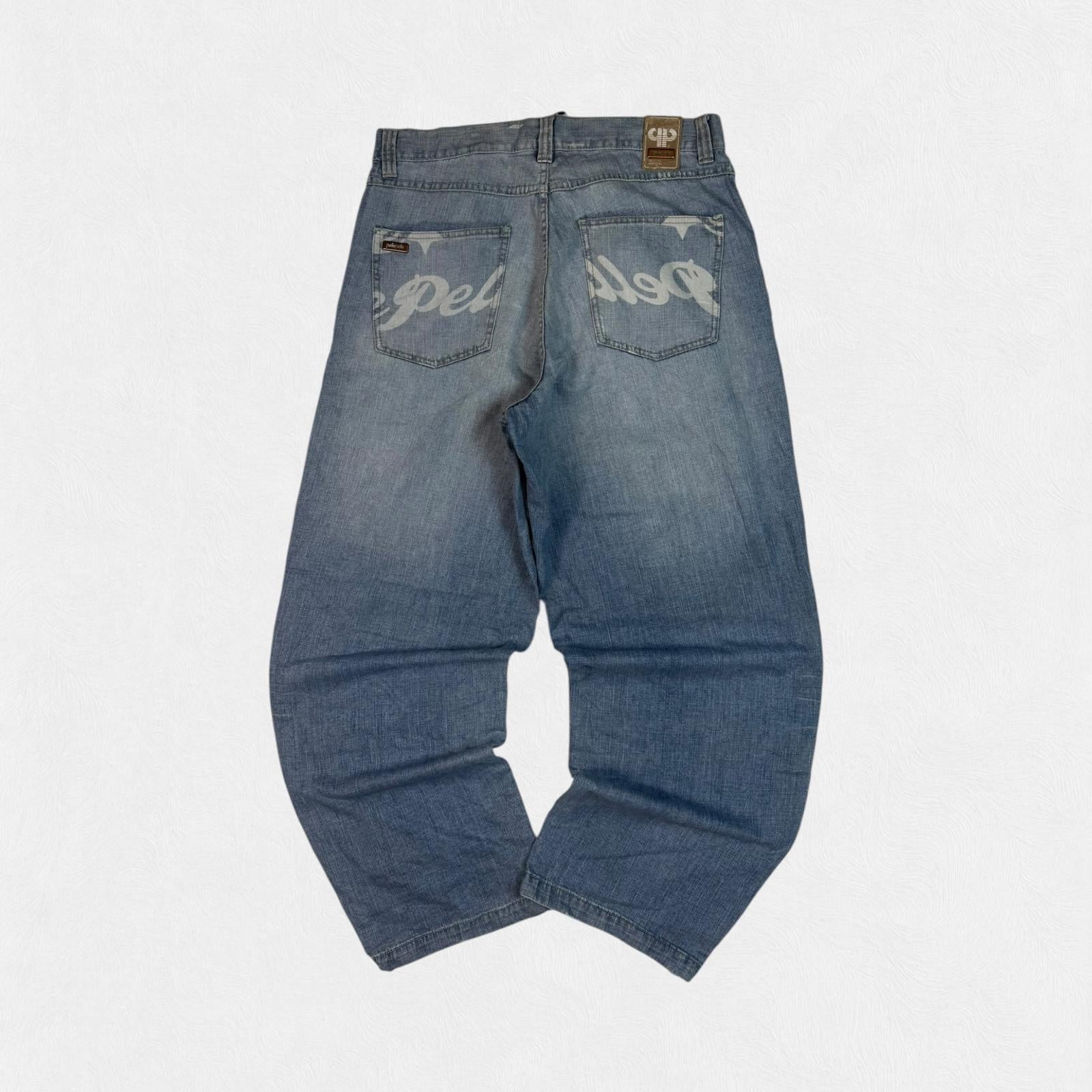 Vintage Pelle Pelle baggy hip hop Jeans (W36)