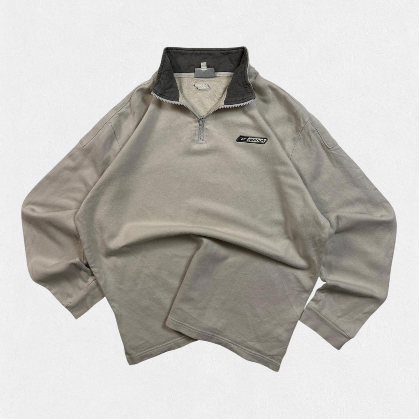 Vintage Reebok quarter zip sweatshirt (XL)