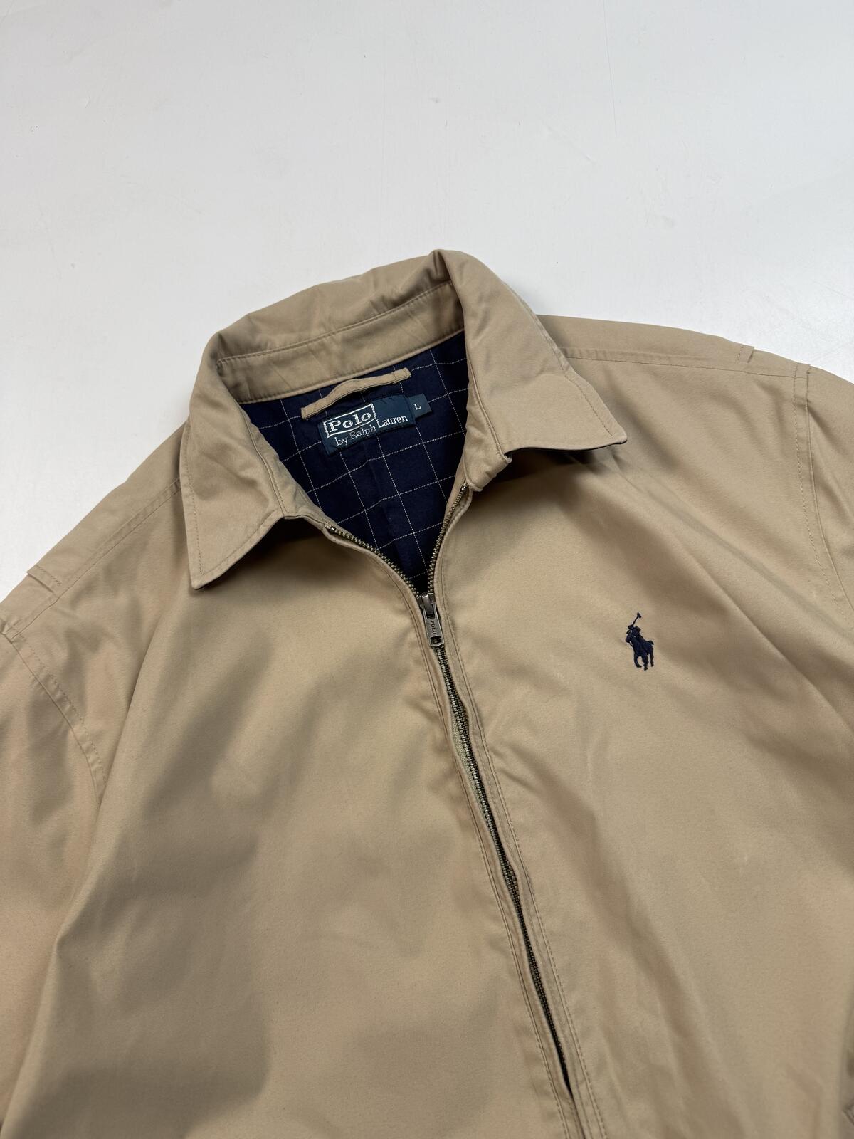Vintage Polo Ralph Lauren harrington jacket beige (L)