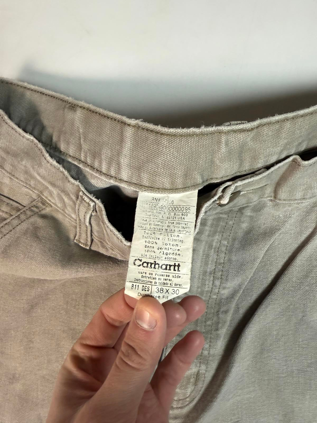 Vintage Carhartt baggy carpenter pants (W38)